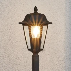 Lindby Terrassebelysning|Gadebelysning > Lamina pullert, 103 cm, lygte, metal, E27