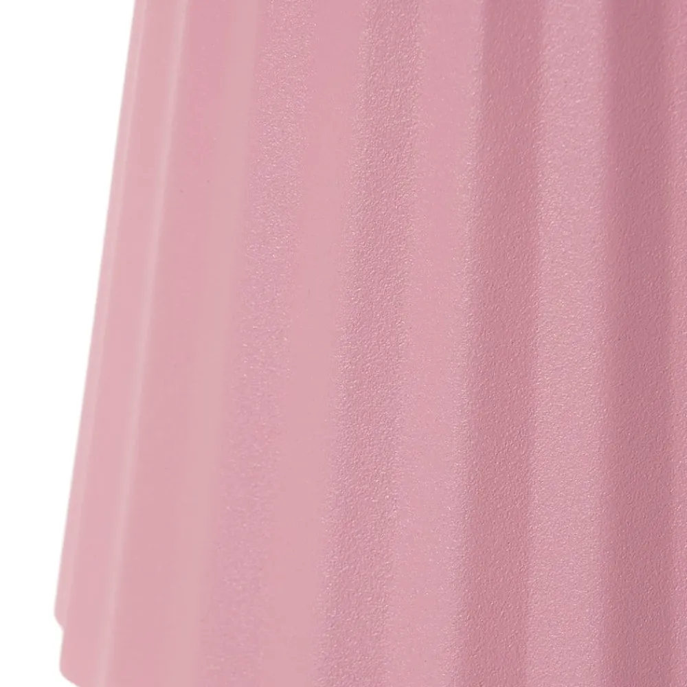 Lindby Dekorationsbelysning|Terrassebelysning > LED-batteridrevet bordlampe Esali, pink, metal, IP54