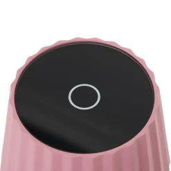 Lindby Dekorationsbelysning|Terrassebelysning > LED-batteridrevet bordlampe Esali, pink, metal, IP54