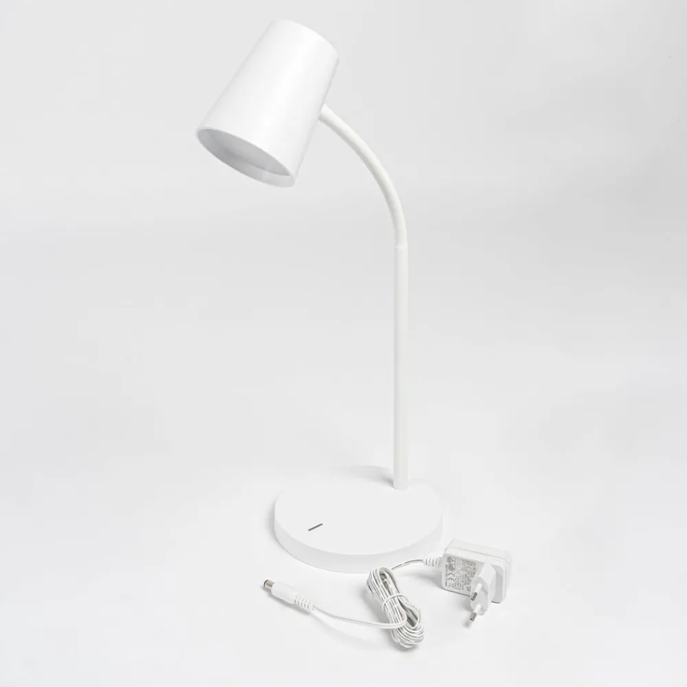 Arbejdsrum/Kontor|Pendellamper ^ Lindby LED-bordlampe Ailina, højde 36 cm, hvid, dæmpbar