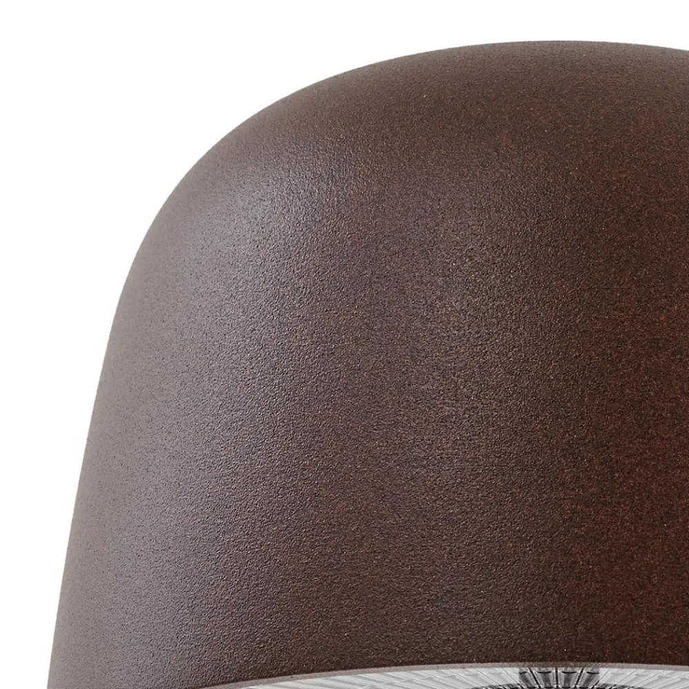 Lindby Dekorationsbelysning|Terrassebelysning > LED-bordlampe Arietty, brun, dæmpbar, IP65