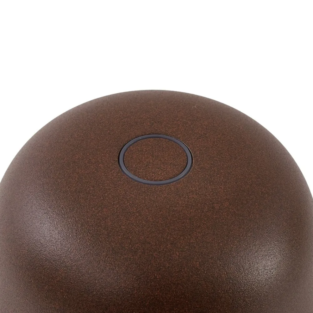 Lindby Dekorationsbelysning|Terrassebelysning > LED-bordlampe Arietty, brun, dæmpbar, IP65