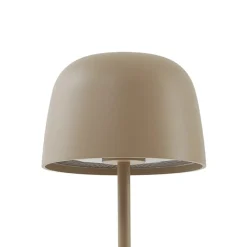 Lindby Dekorationsbelysning|Terrassebelysning > LED-bordlampe Arietty, beige, dæmpbar, IP65