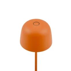 Dekorationsbelysning|Terrassebelysning ^ Lindby LED-bordlampe Arietty, orange, dæmpbar, IP65