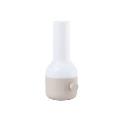Lindby Dekorationsbelysning > LED-bordlampe Isaline, beige, dæmpbar, IP44