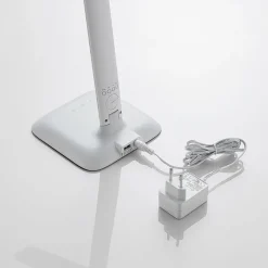 Lindby Arbejdsrum/Kontor|Bordlamper > LED-bordlampe Ludmilla, højde 34 cm, hvid, display