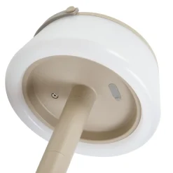 Solcellelamper ^ Lindby LED-bordlampe Mikkel, beige, dæmpbar, 7 cm