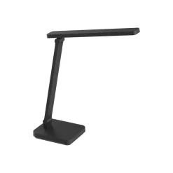 Lindby Arbejdsrum/Kontor|Bordlamper > LED-bordlampe Rylas, sort, USB, CCT