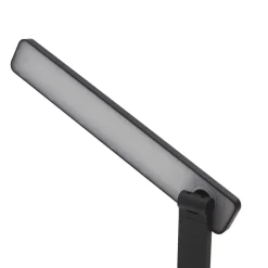 Lindby Arbejdsrum/Kontor|Bordlamper > LED-bordlampe Rylas, sort, USB, CCT