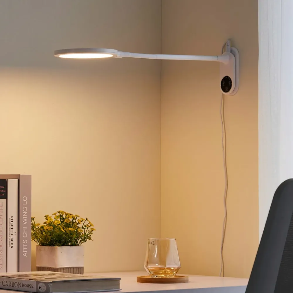 Lindby Bordlamper > LED-bordlampe Valtaria, hvid, CCT, dæmpbar