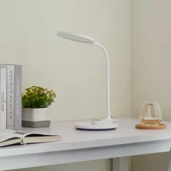 Lindby Bordlamper > LED-bordlampe Valtaria, hvid, CCT, dæmpbar