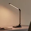 Bordlamper ^ Lindby LED-bordlampe Valtaris, grå, aluminium, CCT, dæmpbar
