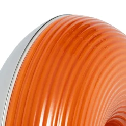 Lindby Væglamper|Væglamper > LED-bord-/væglampe Fjora, orange/krom, Ø30cm, dæmpbar