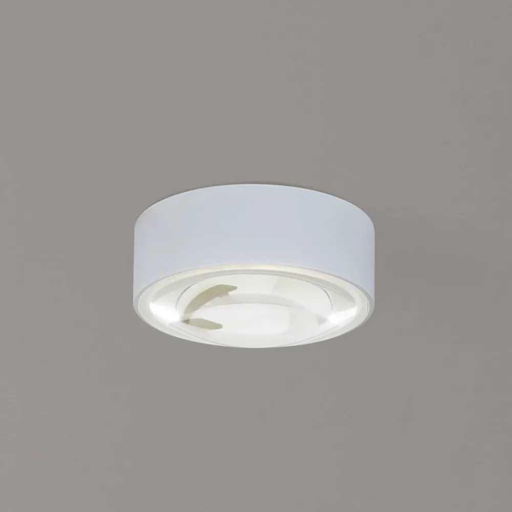 Loftlamper|Pendellamper ^ Lindby LED-downlight Siaka, hvid, metal, Ø 5 cm, IP65