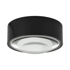 Lindby Loftlamper > LED-downlight Siaka, sort, metal, Ø 5 cm, IP65