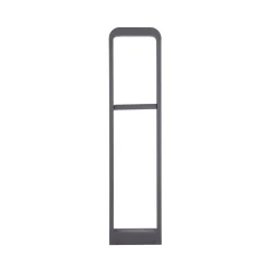 Lindby Terrassebelysning|Gadebelysning > LED-gadelampe Darko, 80 cm, grå, metal, IP54