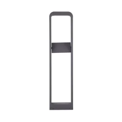Lindby Terrassebelysning|Gadebelysning > LED-gadelampe Darko, 100 cm, grå, metal, IP54