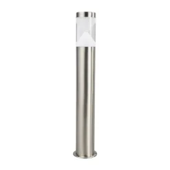 Gadebelysning ^ Lindby LED-gadelampe Fabrizio, højde 56 cm, stål