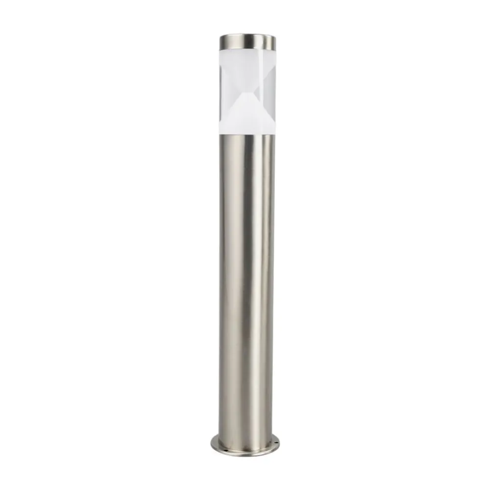 Gadebelysning ^ Lindby LED-gadelampe Fabrizio, højde 56 cm, stål