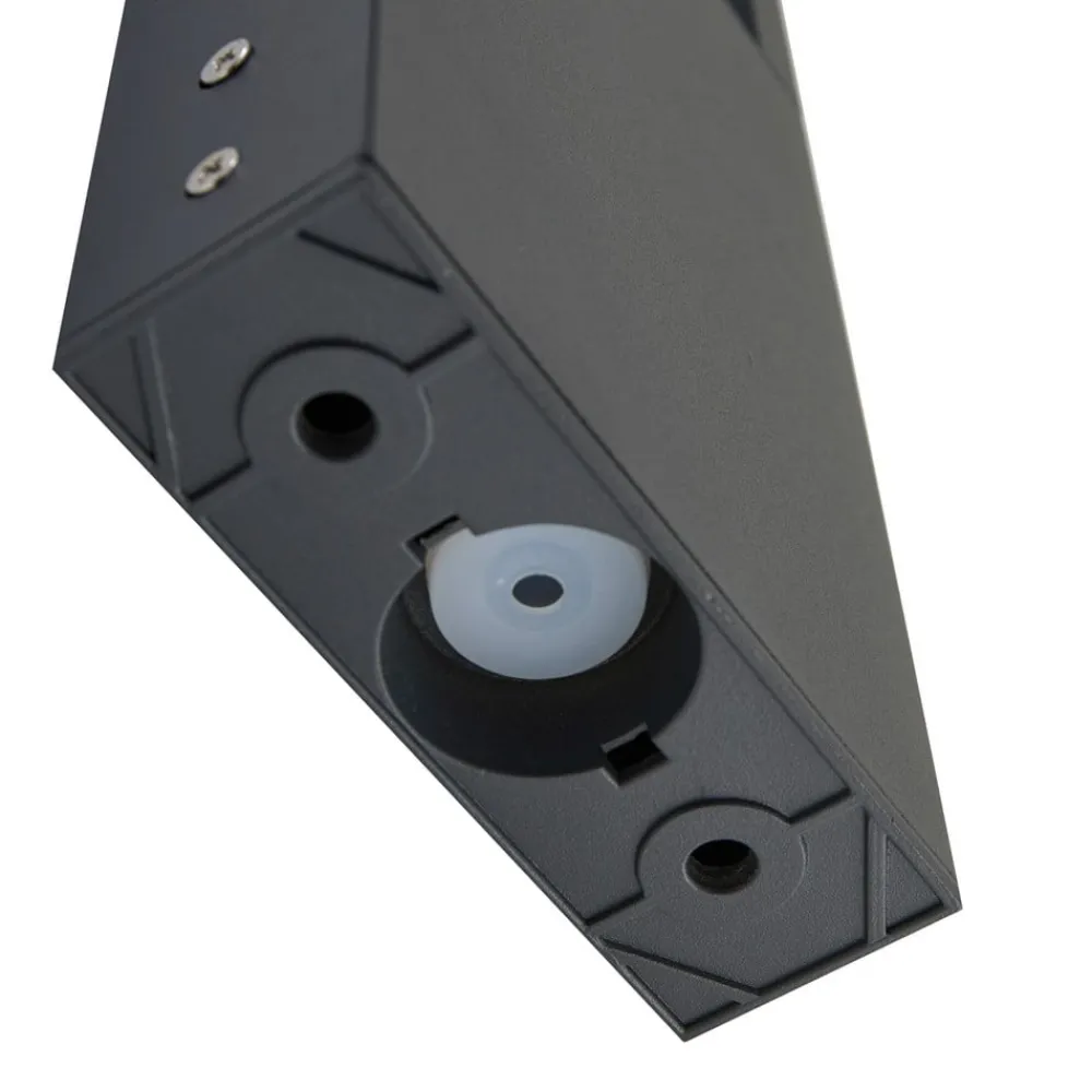 Lindby Terrassebelysning|Gadebelysning > LED-gadelampe Lonete, højde 65 cm, antracit, IP65