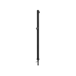 Lindby Terrassebelysning|Udendørs Spot > LED-gadelampe Luzian, højde 120 cm, sort, jordspyd