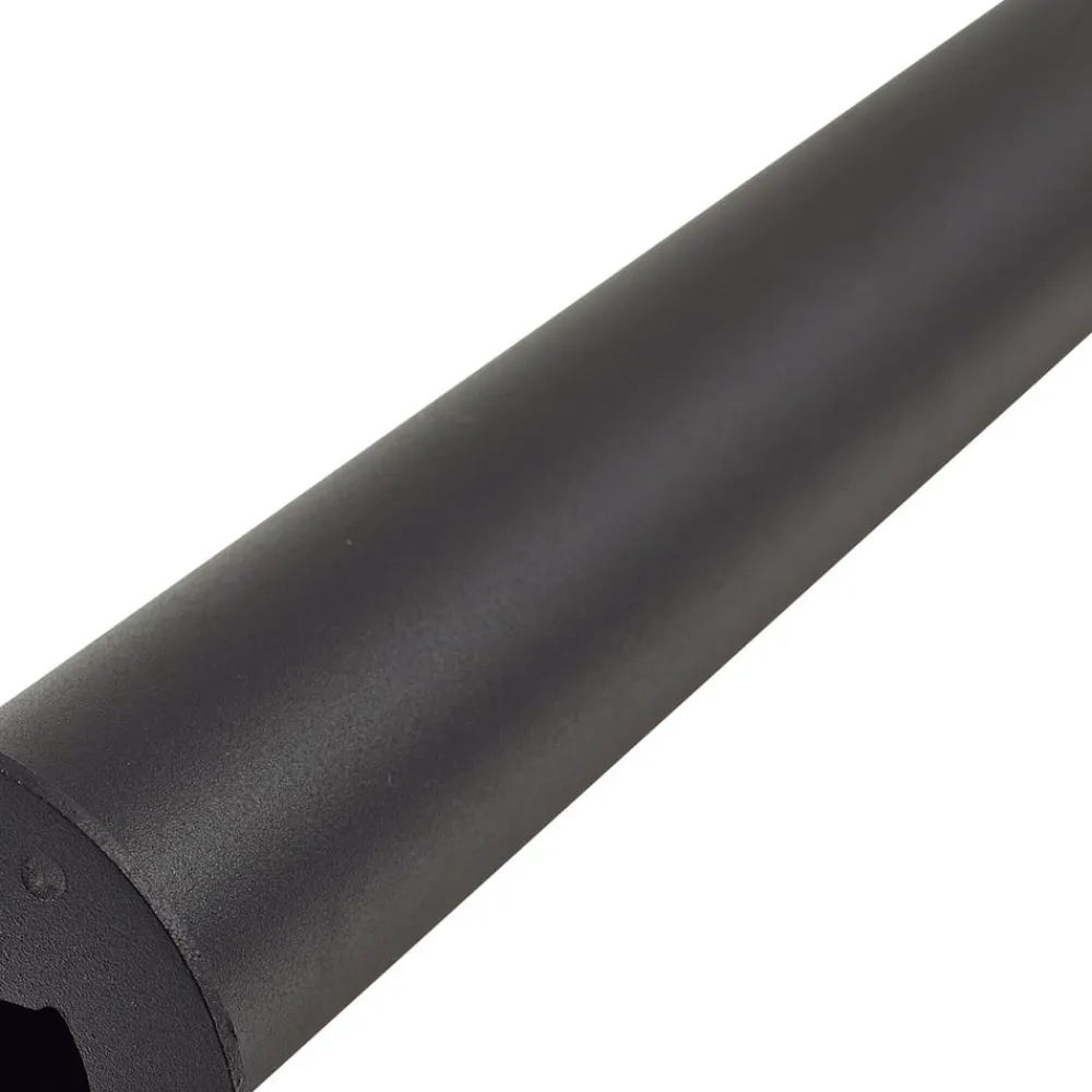 Lindby Terrassebelysning|Udendørs Spot > LED-gadelampe Luzian, højde 120 cm, sort, jordspyd
