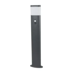 Lindby Gadebelysning Med Sensor|Gadebelysning > LED-gadelampe Marius, 80 cm, antracit, sensor