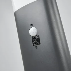 Lindby Gadebelysning Med Sensor|Gadebelysning > LED-gadelampe Marius, 80 cm, antracit, sensor