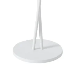 Terrassebelysning|Bordlamper ^ Lindby LED genopladelig bordlampe Janea CROSS, hvid, metal