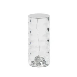 Dekorationsbelysning ^ Lindby LED genopladelig bordlampe Louane, 18,5 cm, USB, RGBW
