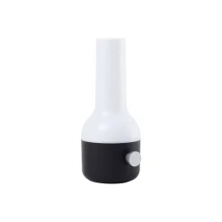 Lindby Dekorationsbelysning|Terrassebelysning > LED genopladelig udendørs bordlampe Isaline, sort, dæmpbar