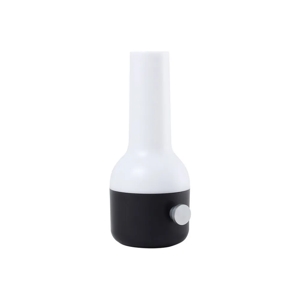 Lindby Dekorationsbelysning|Terrassebelysning > LED genopladelig udendørs bordlampe Isaline, sort, dæmpbar