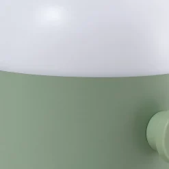 Lindby Dekorationsbelysning|Terrassebelysning > LED genopladelig udendørs bordlampe Isaline, grøn, dæmpbar