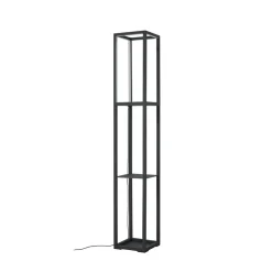 Arbejdsrum/Kontor|Gulvlamper ^ Lindby LED-gulvlampe Birta, stående, reol, højde 155 cm