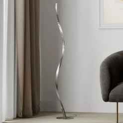 Pendellamper|Gulvlamper ^ Lindby LED-gulvlampe Criostal, RGBW, dæmpbar, fjernbetjening