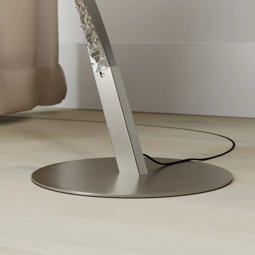 Pendellamper|Gulvlamper ^ Lindby LED-gulvlampe Criostal, RGBW, dæmpbar, fjernbetjening