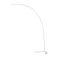 Lindby Gulvlamper|Gulvlamper > LED-gulvlampe Danua, hvid, metal, højde 200 cm