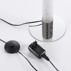 Pendellamper|Gulvlamper ^ Lindby LED-gulvlampe Hadis, RGB, fjernbetjening, hvid, 120 cm