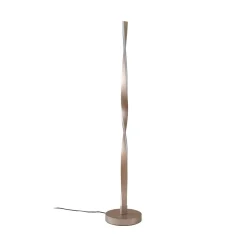 Pendellamper|Gulvlamper ^ Lindby LED-gulvlampe Jaren, sort/brun, 114 cm, CCT