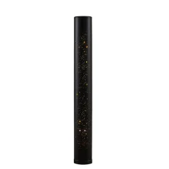 Lindby Gang|Gulvlamper > LED-gulvlampe Lengla, sort/guld, metal, 104 cm