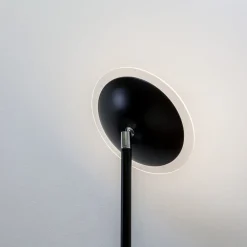 Pendellamper|Gulvlamper ^ Lindby LED-gulvlampe Malea, sort, metal, dæmpbar, 180 cm