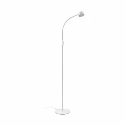 Lindby Arbejdsrum/Kontor|Gulvlamper > LED-gulvlampe Maori, hvid, metal, CCT, dæmpbar