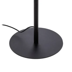 Lindby Gang|Gulvlamper > LED-gulvlampe Munja, sort, metal, dæmpbar