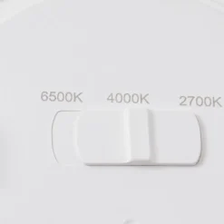 Lindby Indbygningsspots|Spotlights > LED indbygningslampe Toka, 4,9 W, hvid, plast, CCT