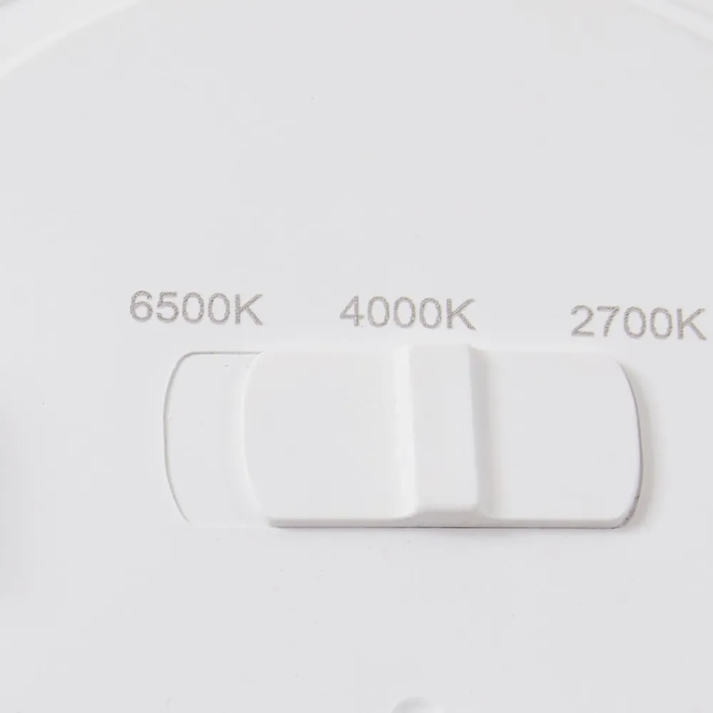 Lindby Indbygningsspots|Spotlights > LED indbygningslampe Toka, 4,9 W, hvid, plast, CCT