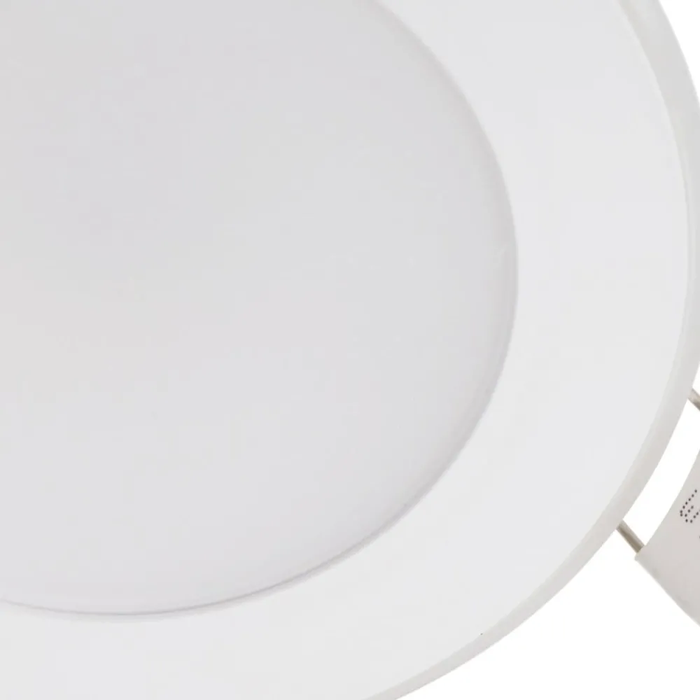 Lindby Indbygningsspots|Spotlights > LED indbygningslampe Toka, 6,5 W, hvid, plast, CCT