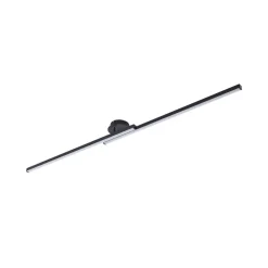 Gang|Loftlamper ^ Lindby LED-loftlampe Aurendor, 135 cm, sort, metal