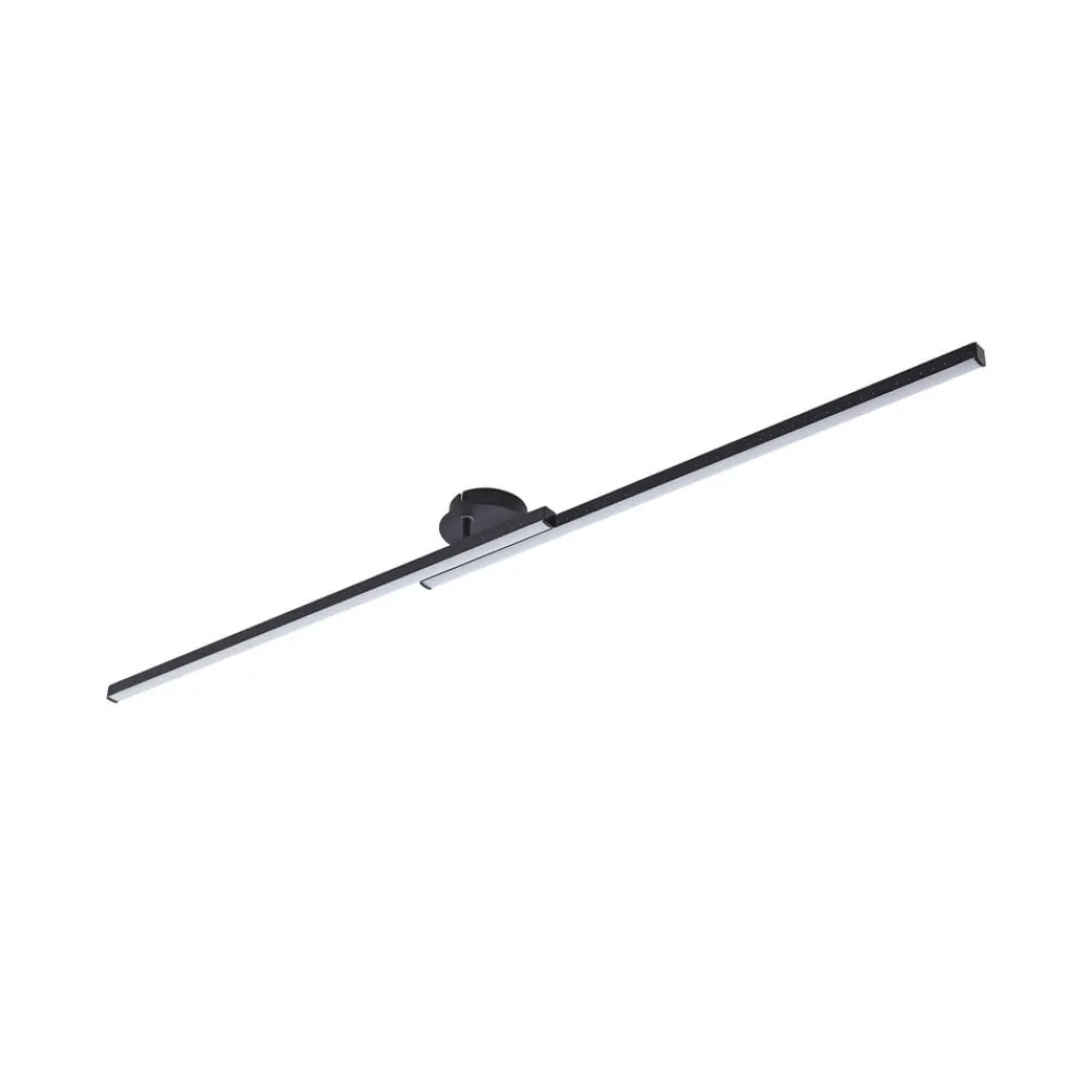 Gang|Loftlamper ^ Lindby LED-loftlampe Aurendor, 135 cm, sort, metal
