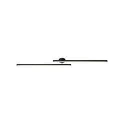 Gang|Loftlamper ^ Lindby LED-loftlampe Aurendor, 135 cm, sort, metal