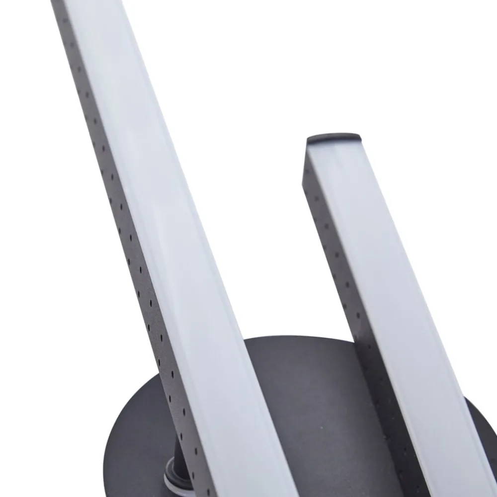 Gang|Loftlamper ^ Lindby LED-loftlampe Aurendor, 135 cm, sort, metal